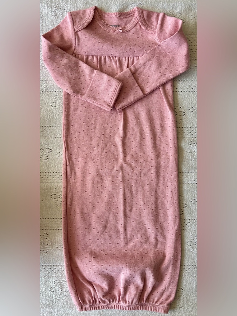 Baby Girl Bundle 0–3M | Bamboo + Knit Rose Set - Picture 6 of 7